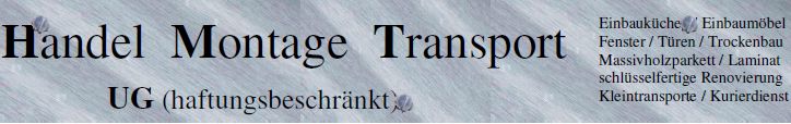 Handel Montage Transport